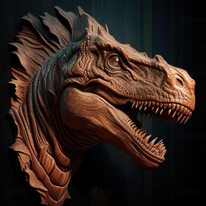 3D model Carnotaurus (STL)
